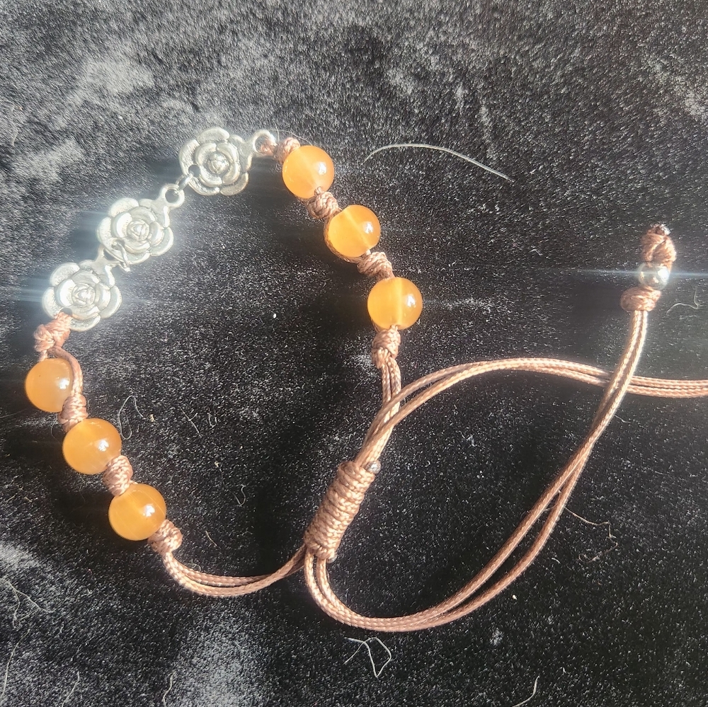 Rose Adjustable Bracelet